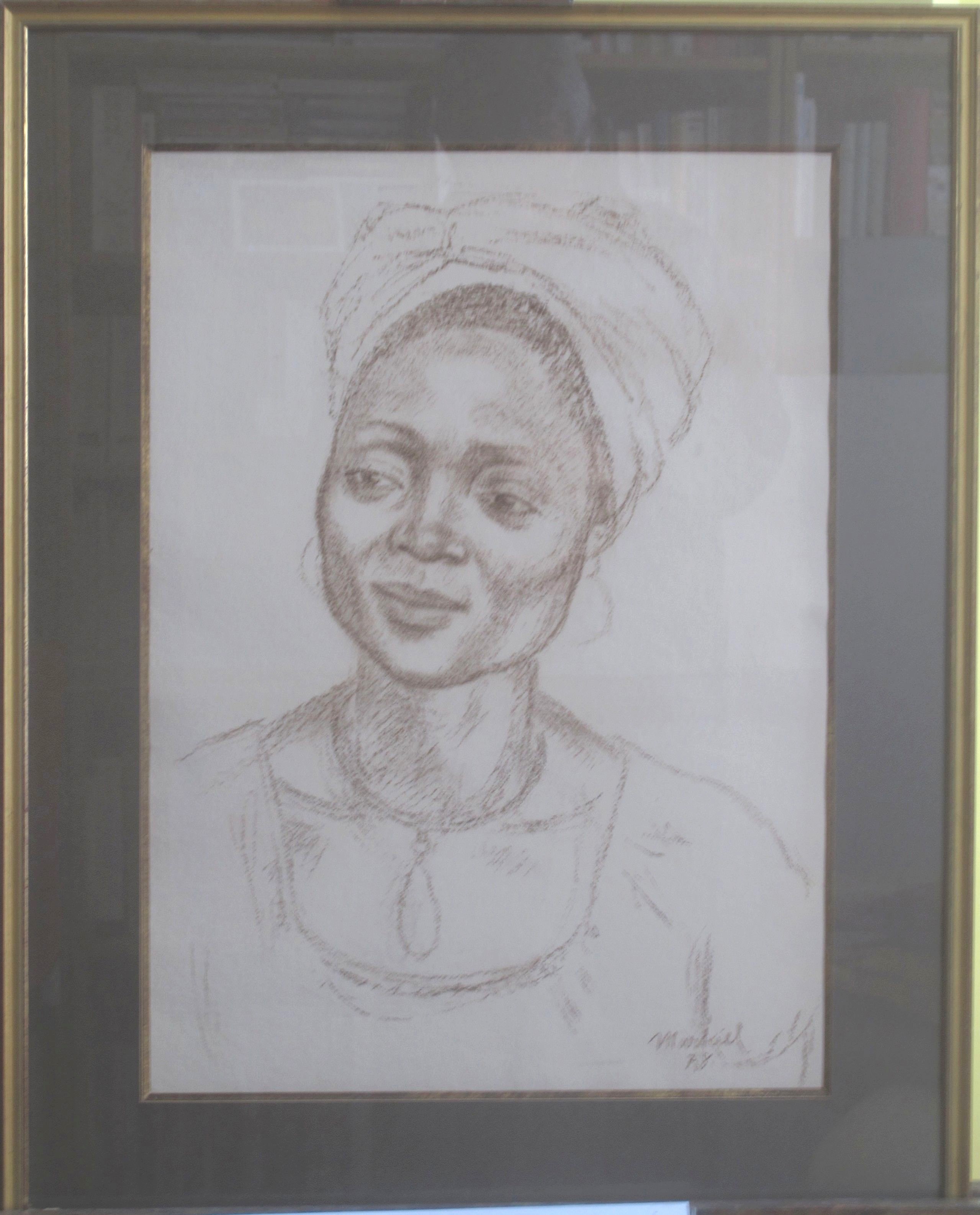 portrait of a west indian lady